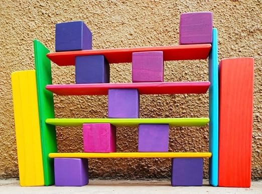 Rainbow Layer Pyramid Challenge Game