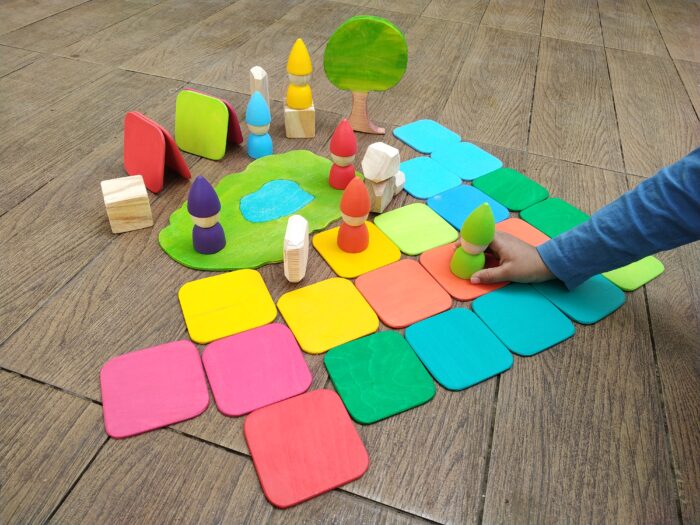 Colorful Kids Play 36 Mats